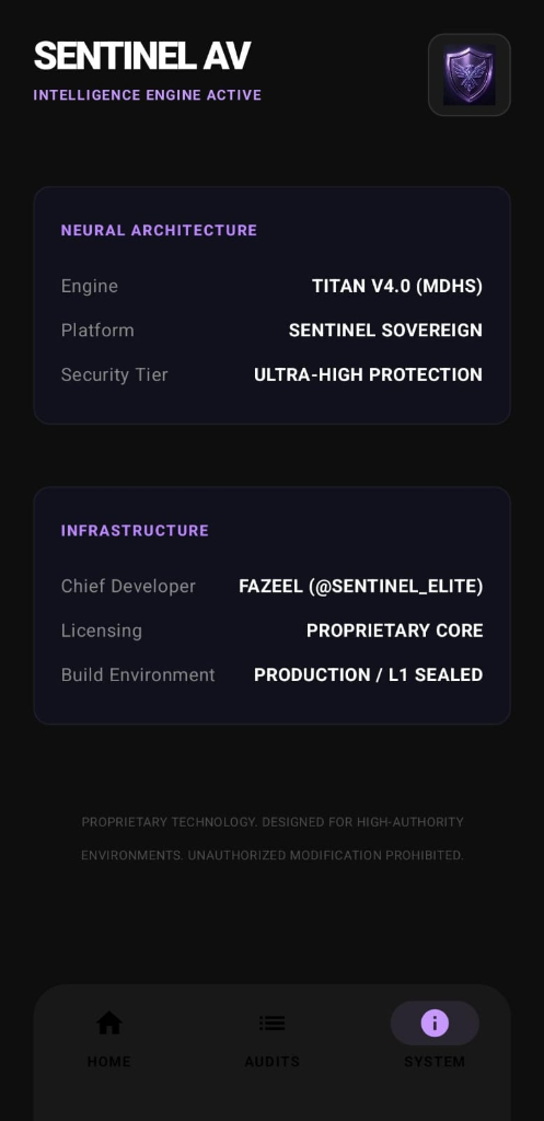 System Infrastructure